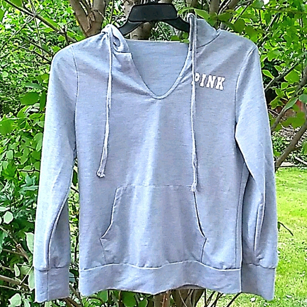 Pink hoodie, medium